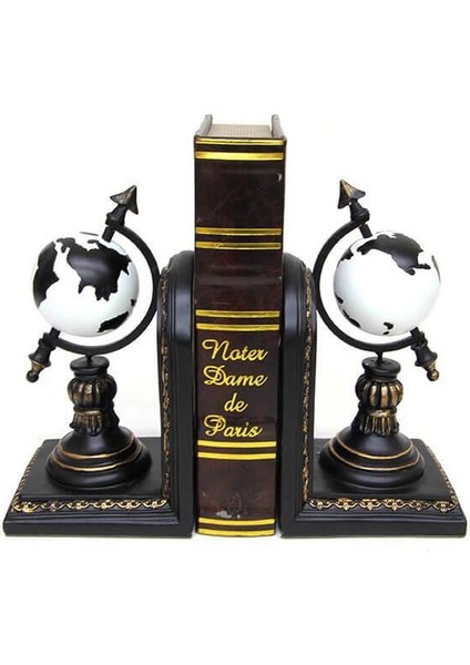 Kitap Stoper Yerküre Dünya Dekoratif Hediyelik