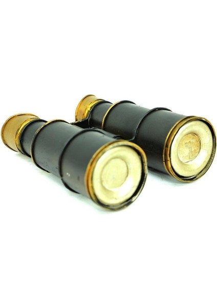 Dekoratif Metal Dürbün Vintage