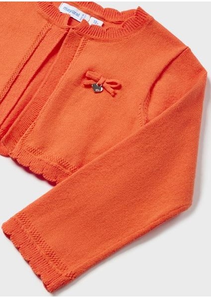 Kız Bebek Turuncu Hırka 00302 fiyatları