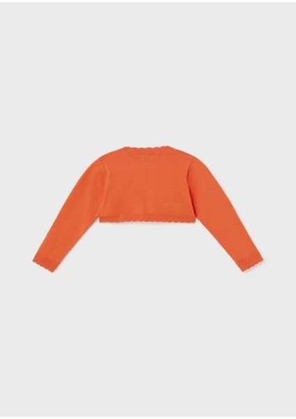 Kız Bebek Turuncu Hırka 00302 modelleri