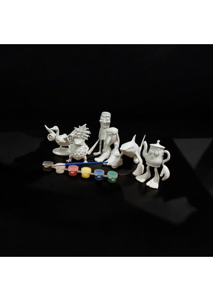 3D Boyama Brainrot Karekteri 6lı Set fiyatları