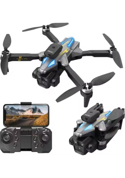 C10S Kamera Özellikli Drone Fpv Yeni Başlayanlar ve Çocuklar Için Katlanabilir Drone 3D