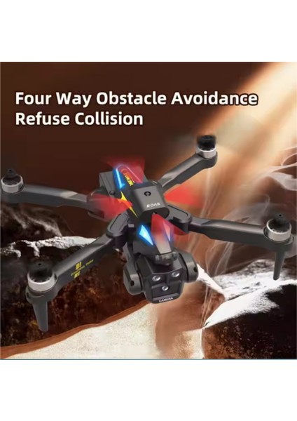 C10S Kamera Özellikli Drone Fpv Yeni Başlayanlar ve Çocuklar Için Katlanabilir Drone 3D