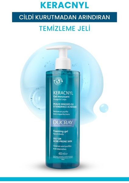 Keracnyl Temizleme Jeli 400 ml x 2 - Yağlı ve Akneli Ciltler İçin fiyatları