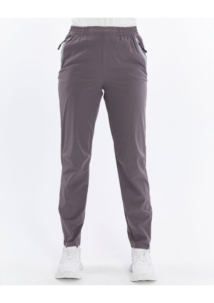 Mapamyumco Quick Dry Kadın Trekking Pantolon-Füme modelleri