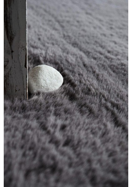 Post Daıre Antrasit Yumuşak Havlı Kaymaz Tabanlı ve Yıkanabilir Peluş Halı Antre Banyo Tuvalet Dekoratif Halı modelleri