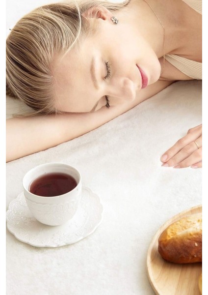 Post Daıre Kar Beyaz Yumuşak Havlı Kaymaz Tabanlı ve Yıkanabilir Peluş Halı Antre Banyo Tuvalet Dekoratif Halı fırsatları