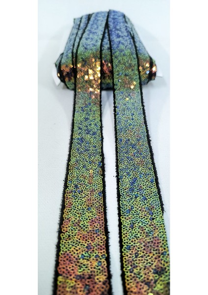 Çift Renk Janjanlı Pul Payet Şerit fiyatları