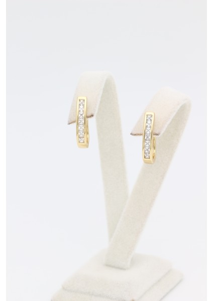 Stil Incisi/xupıng Jewelry Dik Köşe Model Küpe