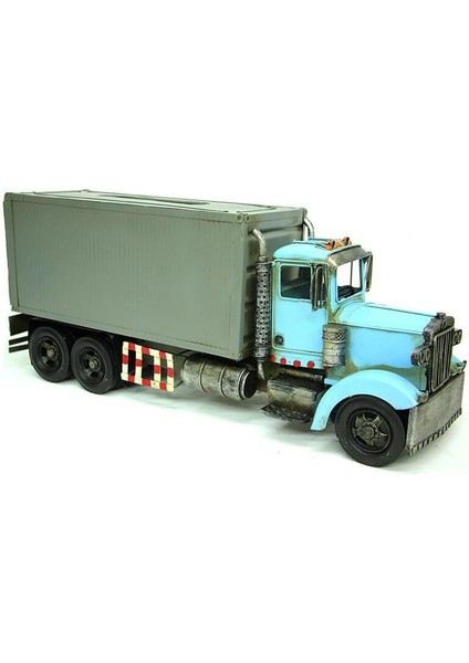 Dekoratif Metal Peçetelik Kamyon Vintage Hediyelik