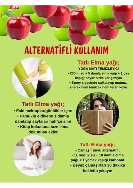 Tatlı Elma Yağı Essentıal Aromatıc - 20ML / Essentıal Aromatıc Apple Oıl - 20ML indirimleri