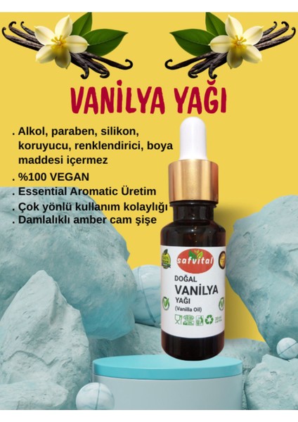 Vanilya Yağı Essentıal Aromatıc 20 ml - Vanılla Essentıal Aromatıc Oıl 20 ml fiyatları