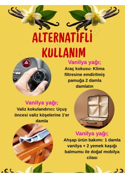 Vanilya Yağı Essentıal Aromatıc 20 ml - Vanılla Essentıal Aromatıc Oıl 20 ml indirimleri