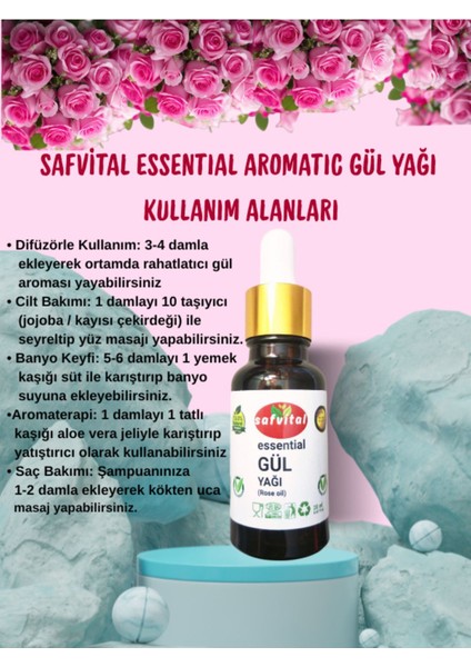 Gül Yağı Essentıal Aromatıc 20 ml - Rose Essentıal Aromatıc Oıl 20 ml modelleri