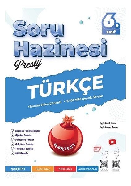 2026 6.sınıf Prestij Türkçe Soru Hazinesi Yeni Müfredat