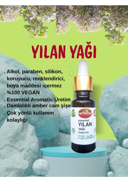 Yılan Yağı Essential Aromatic 20 ml - Saç Dökülmesine Yardımcı Bakım Formülü (Snake Oıl) (20ML) fiyatları