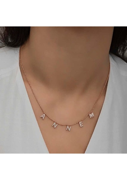 ​925 Ayar Gümüş Annem Yazılı Bayan Gümüş Kolye indirimleri