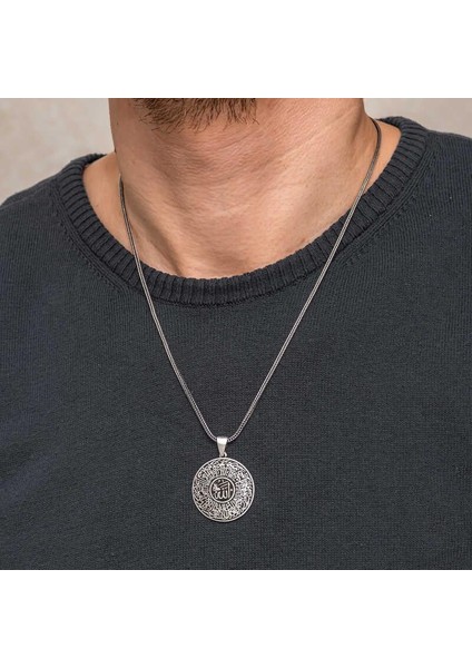 Gümüş Asr Suresi Erkek Kolye indirimleri