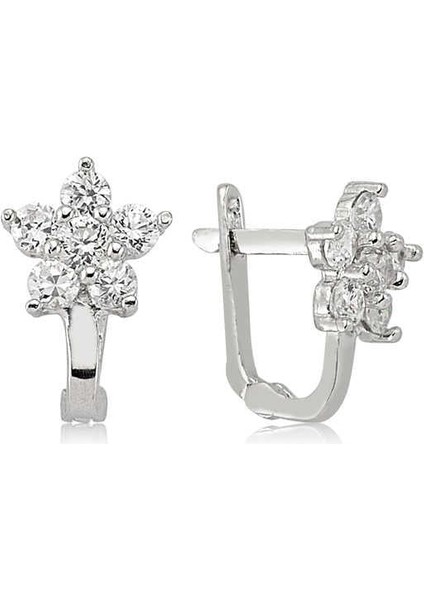 925 Ayar Gümüş Çiçek Küpe fiyatları