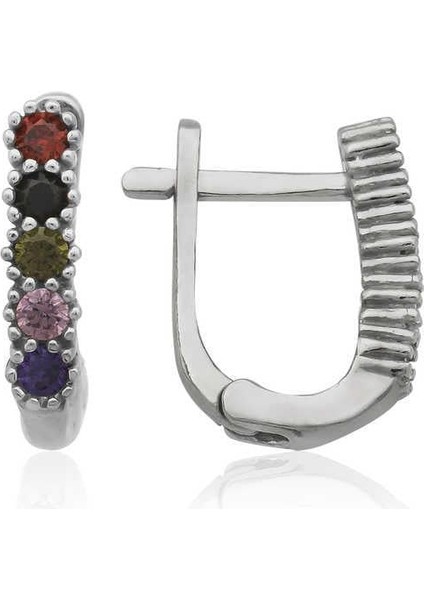 Gümüş Renkli Küpe