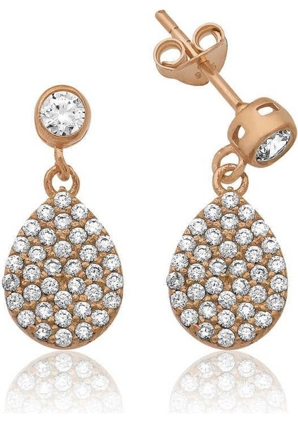 925 Ayar Gümüş Damla Küpe