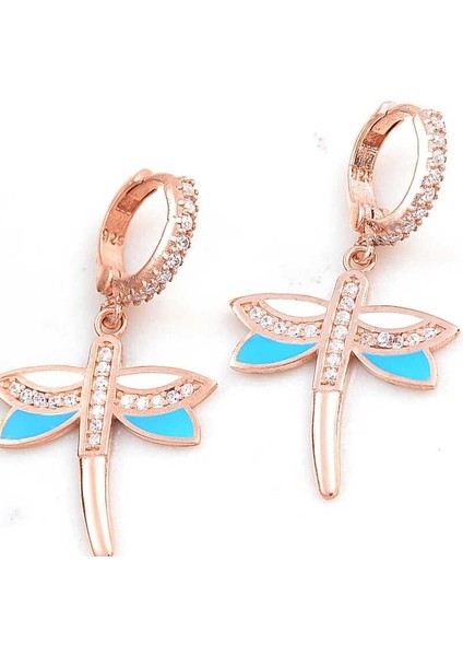 ​gümüş Rose Sallantılı Yusufcuk Kadın Küpe