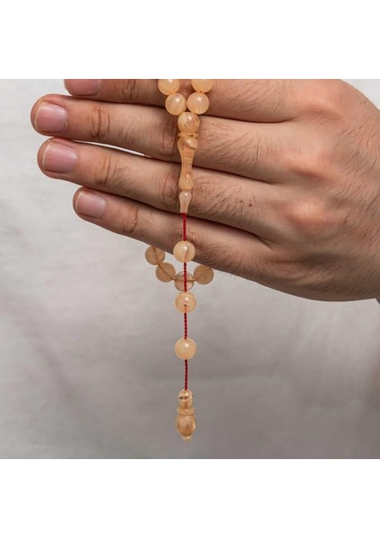 Yuvarlak Sıkma Kehribar Tesbih modelleri