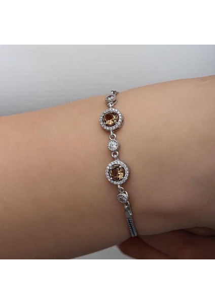 ​gümüş Yuvarlak Zultanit Taşlı Kadın Bileklik fırsatları