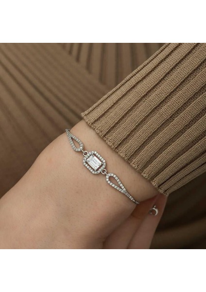 Gümüş Baget Bileklik modelleri