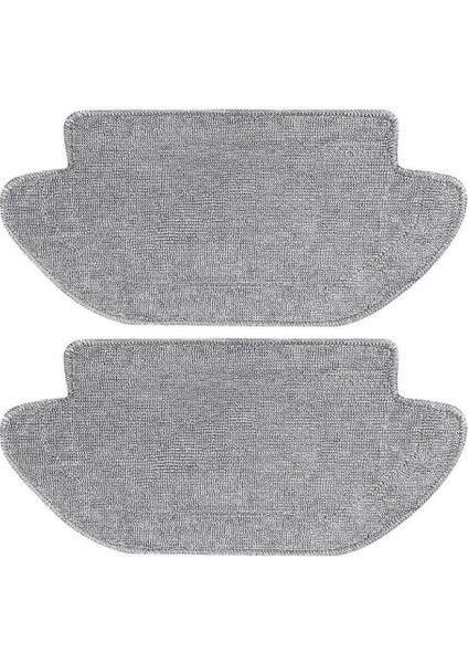 Uyumlu 2'li Gri Mop Bezi Yedek Parça Seti, Temizlik Kolaylığı Sağlar