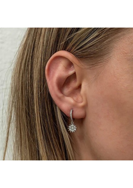 Gümüş Sallantılı Güneş Kadın Küpe fiyatları