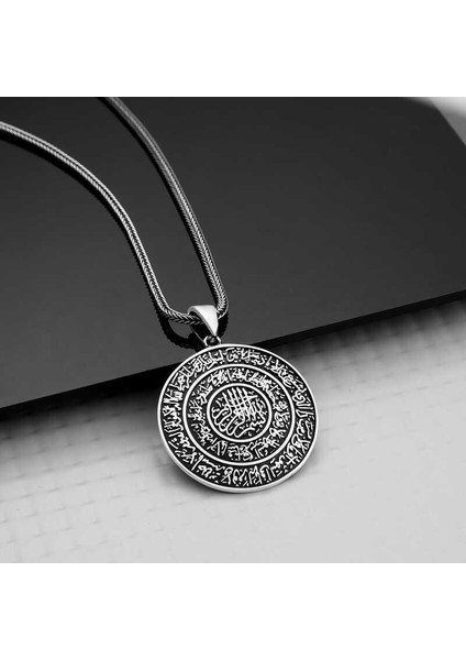 Gümüş Ayetel Kürsi Kolye fiyatları