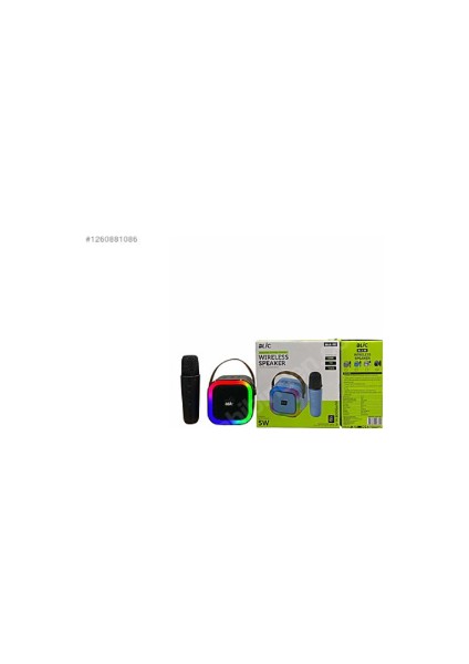 Bls-55 Karaoke Mikrofonlu Bluetooth Hoparlör
