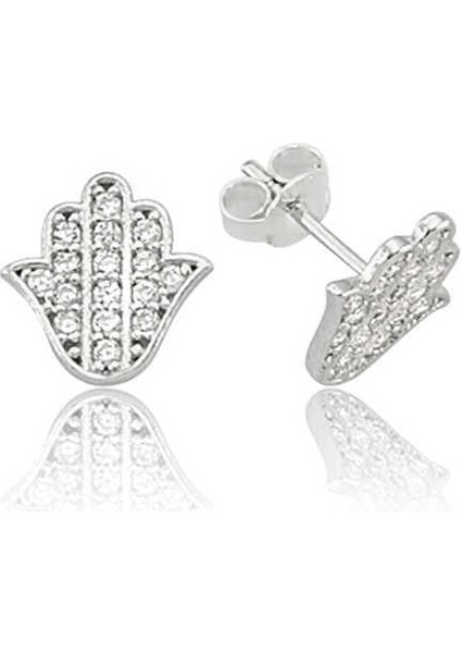 Gümüş Fatma Ana Eli Çivili Küpe fiyatları