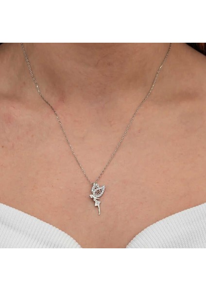 Gümüş Peri Kızı Kadın Kolye fiyatları