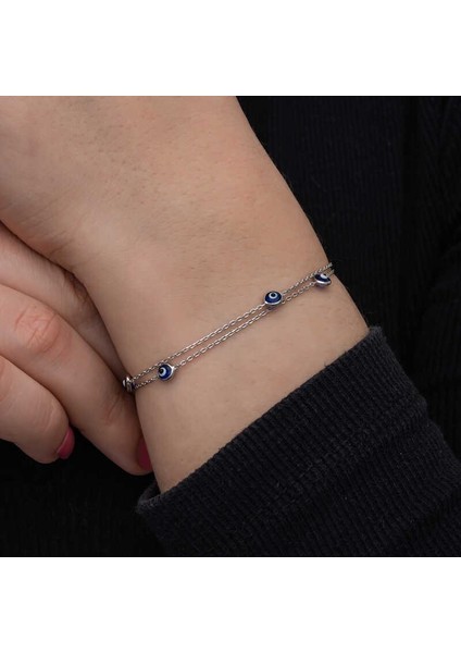 Gümüş Nazar Kadın Bileklik fiyatları