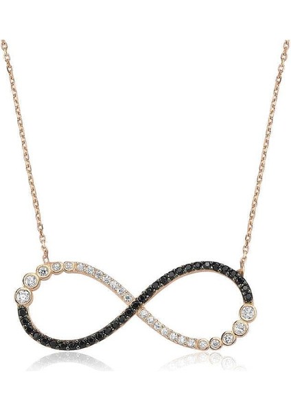 925 Ayar Gümüş Sonsuzluk Kolye