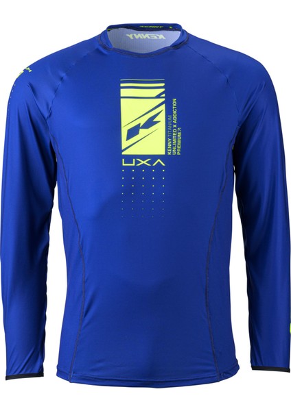 Kenny Titanium Jersey Solid Mavi