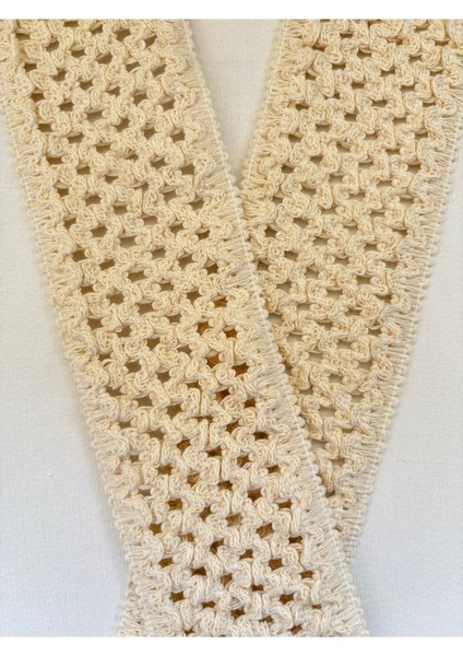 Ham Pamuk Örgü Lastik Örme Şerit fırsatları