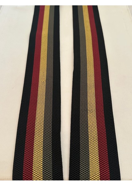 Siyah Kenar Kırmızı Sarı Yeşil Lastik Şerit fiyatları