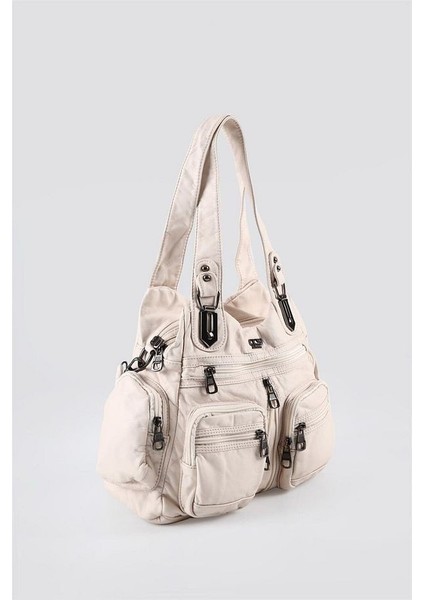 Diwer Bej Cilt Omuz Çantası fiyatları