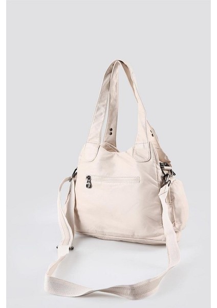 Diwer Bej Cilt Omuz Çantası modelleri