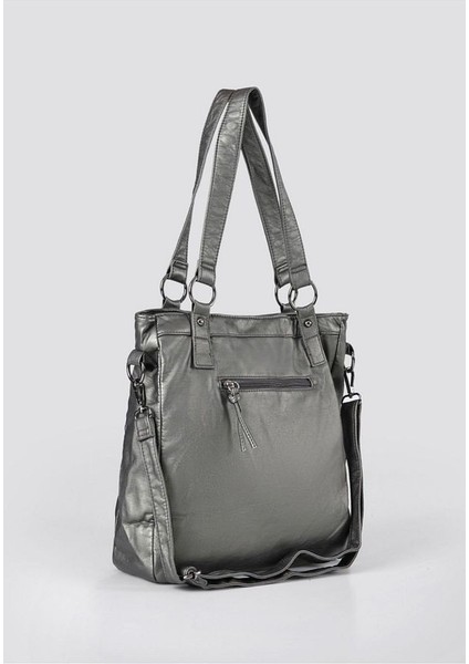 Çetya Platin Cilt Omuz Çantası modelleri