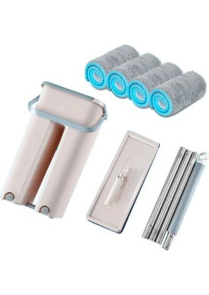 7'li Temizlik Seti, Dönen Bezler, Yeni Nesil Paspas ile Pratik Temizlik