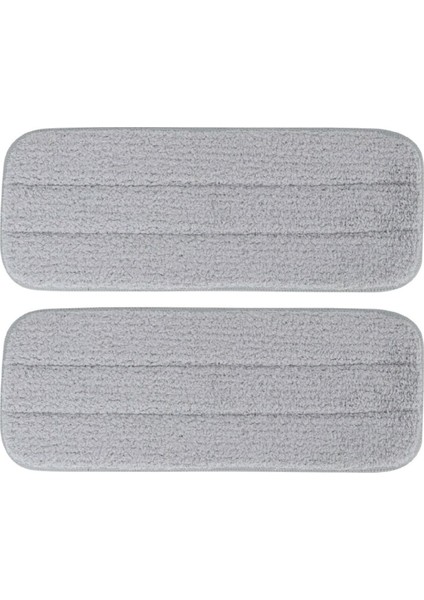 360 Derece Dönen Su Püskürtmeli Mop Yedek 2'li Set