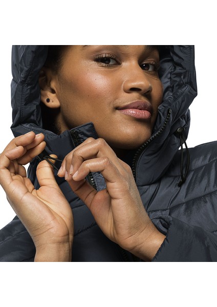 Eisbach Coat W Kadın Outdoor Ceket Mavi modelleri