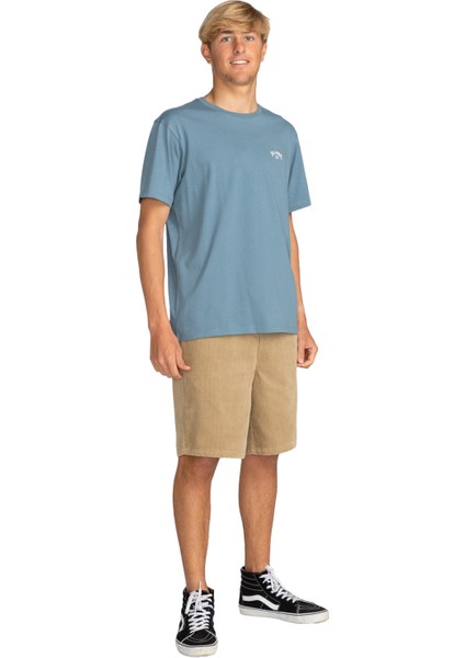 Arch Crew Ss Erkek Mavi Tişört indirimleri