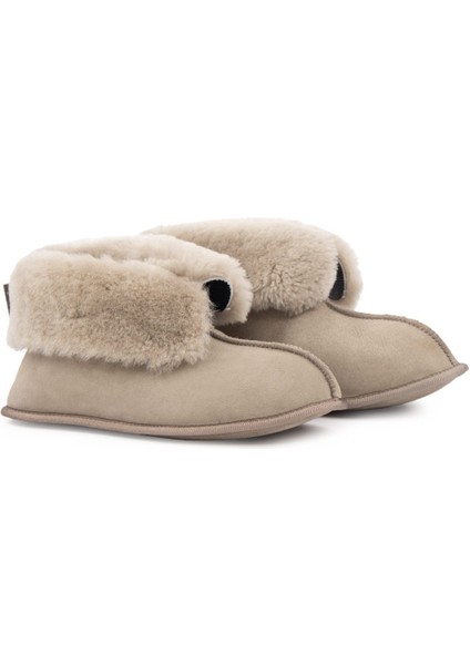 Hakiki Süet Içi Kürklü Panduf 191210 modelleri