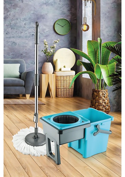 Pratik Açılır Kapanır Döner Başlık Temizlik Seti, Mavi, 9 Lt, 1 Yıl Garantili modelleri