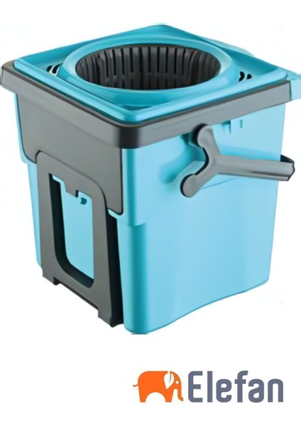 Pratik Açılır Kapanır Döner Başlık Temizlik Seti, Mavi, 9 Lt, 1 Yıl Garantili